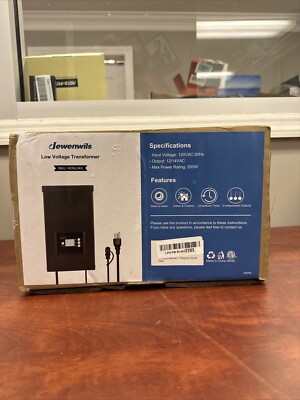 DEWENWILS 120W Low Voltage Transformer with 3 Independent Control Outputs, Lands