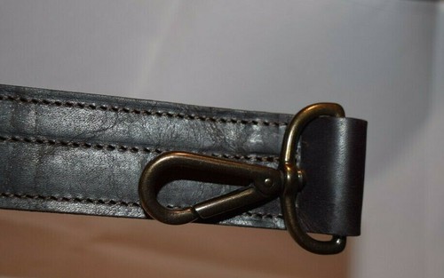 Brand New ONA Union Street Leather Handle - Dark Truffle Colored Leather - Bild 2 von 4