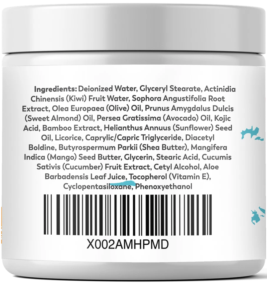 Crema blanqueadora antienvejecimiento crema aclaradora de piel corrector de manchas oscuras hecha en EE. UU. Foto 2 de 4