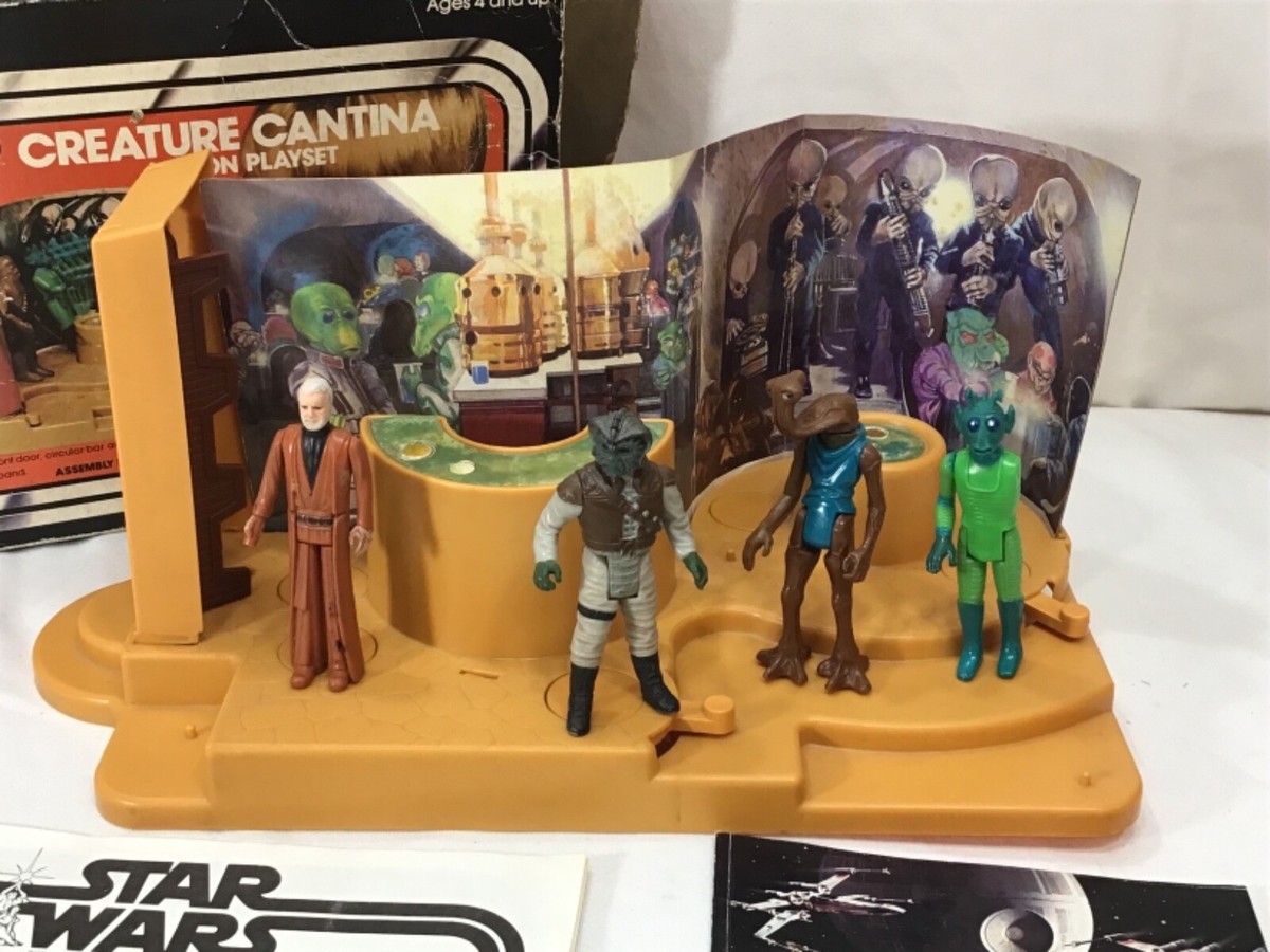 1978 Vintage Star Wars Creature Cantina Playset Boxed
