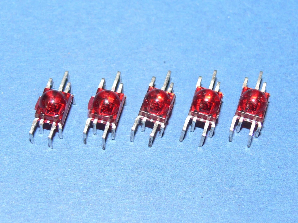 VQB37 Numeric Display / 7 Segment LED Anzeige vintage Lot mit 5 Stück - Bild 2 von 4