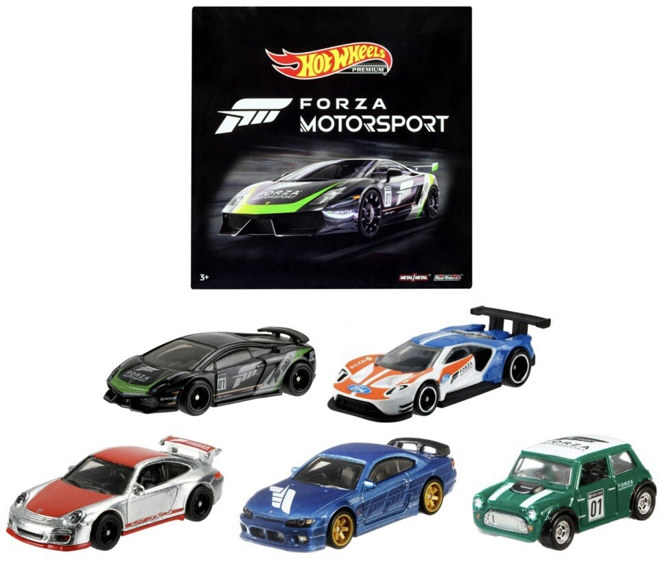 ホットウィール フォルツァ モータースポーツ 5台セット HOT WHEELS FORZA MOTORSPORT PREMIUM 5 CAR SET | eBay