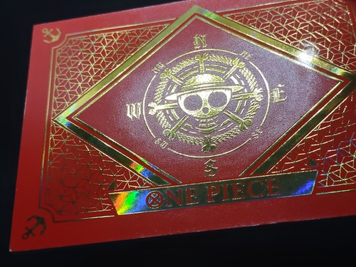 One Piece Endless Treasure Series Card Metal Bronze Bar OP-JD-002 Monkey D Rufy - Foto 10 di 13
