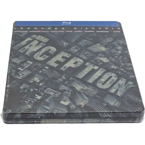 Inception Leonardo Dicaprio 2010 Steelbook Blu-Ray Christopher Nolan Area Free - Picture 6 of 8
