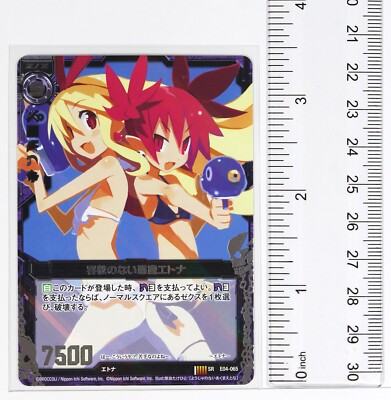 Z/X Zillions of Enemy X Holo Card TCG E04-065 SR Nippon Ichi