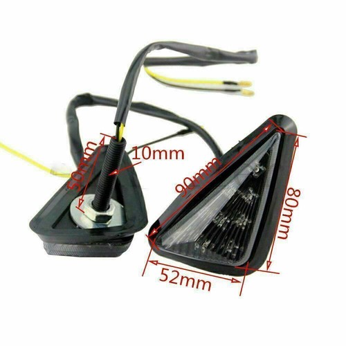 Turn Signals Indicators Lights Universal Fits for Honda CBR1000RR 20014-2016 11 - Picture 3 of 14