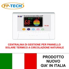 CENTRALINA DI GESTIONE PANNELLO SOLARE TERMICO CIRCOLAZIONE NATURALE ACQUA CALDA