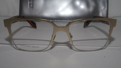 NEW ALEXANDER MCQUEEN MCQ MQ0116OP 004 GUNMETAL BLUE  display picture 1