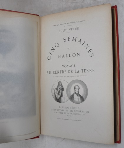 Five Weeks in a Balloon and Journey to the Center of the Earth Verne Hetzel - Picture 11 of 15