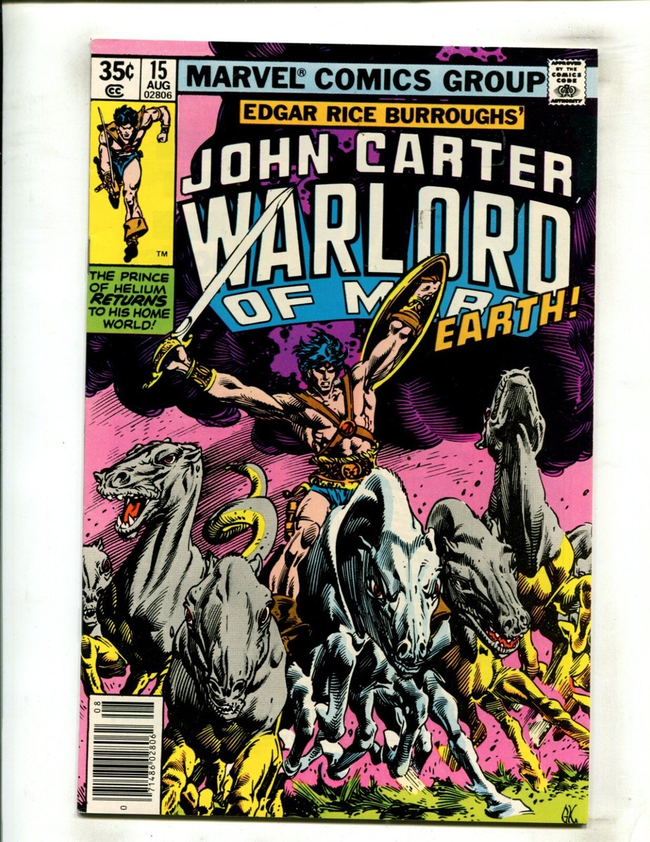 JOHN CARTER WARLORD OF MARS #15 (9.0) 1978 | eBay