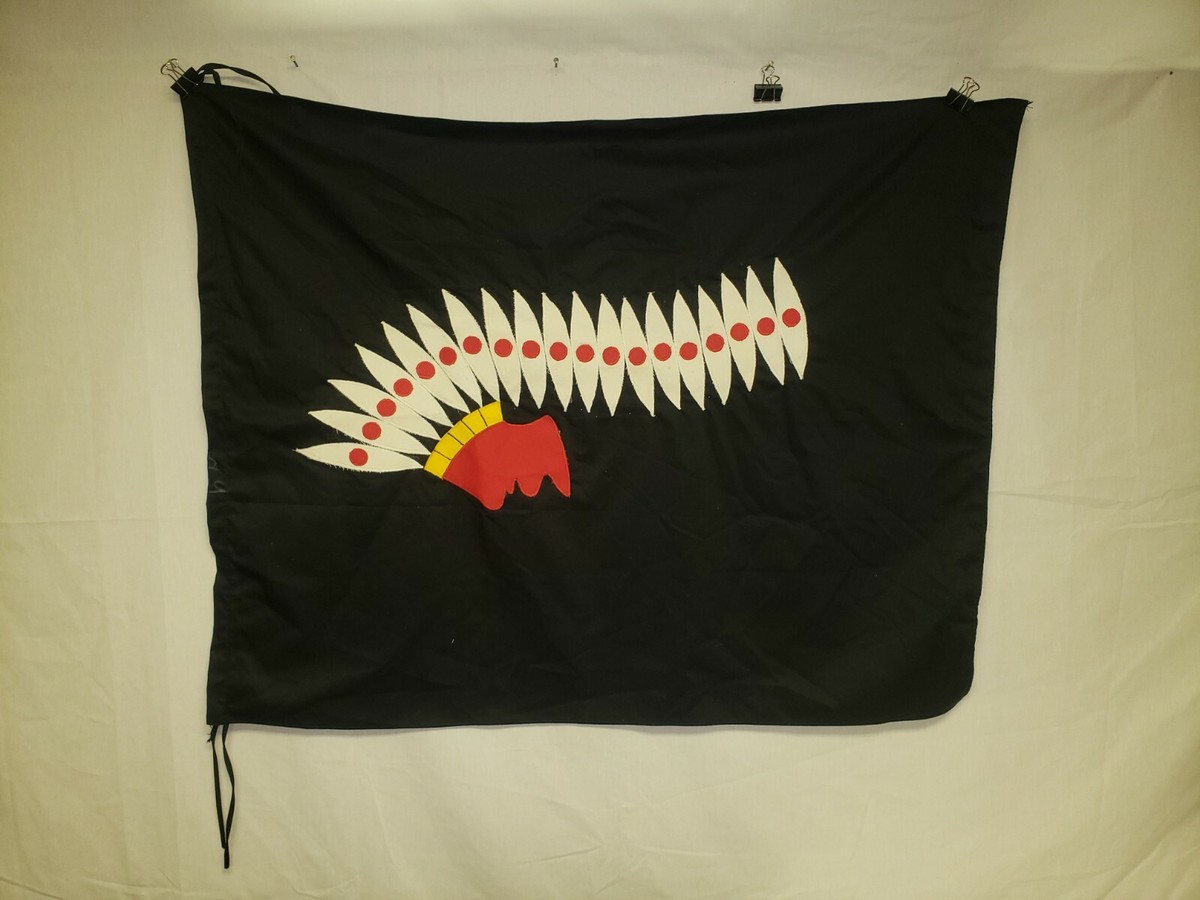flag1379 WW US Navy Submarine USS Wahoo SS-238 19 feathers W11E