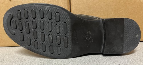 John Fluevog Mens 7 Administratrix Flexible Brogue Shoes - Black - Picture 12 of 12