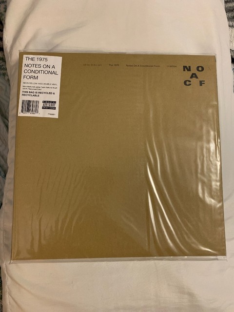 The 1975 Notes On A Conditional Form BRANDNEW SEALED Neon Yellow 140g 