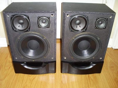 fisher 3 way speaker system