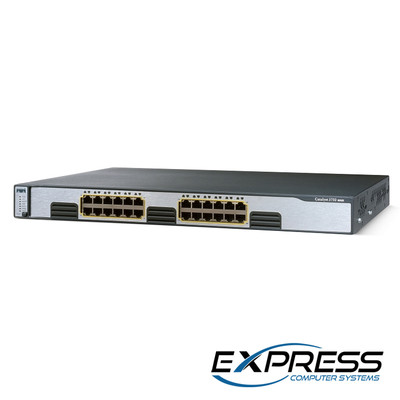 Cisco WS-C3750G-24T-E Catalyst 3750 24 10/100/1000T + SFP