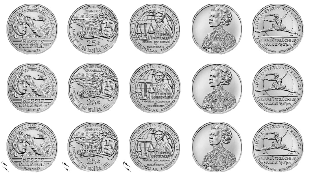 *Subscription* 2023 P, D, S American Women Quarters 15 Complete full Set US Mint-image