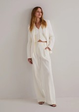 NEW AUTH Favorite Daughter THE FAVORITE BLAZER IVORY L