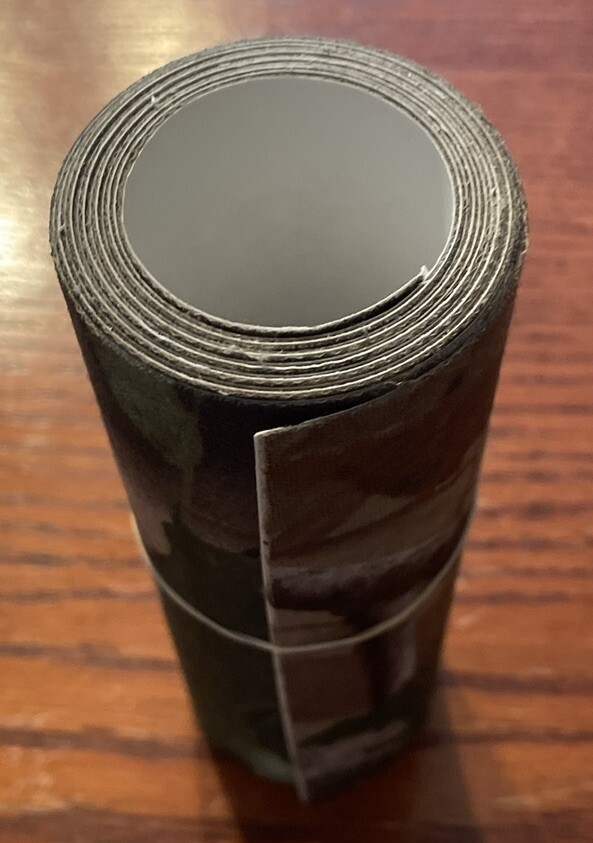 6” X 5.5' Realtree Hardwoods 20/200 Cloth Self Adhesive Camouflage Tape Roll