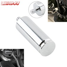 Clavija de cambio cromada para motocicleta Harley Touring Road Glide Dyna Sportster