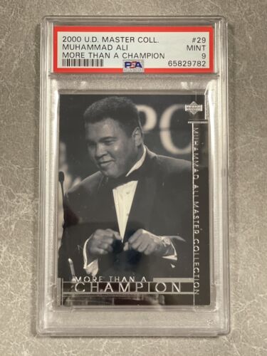 2000 Upper Deck Master Collection Muhammad Ali /250 #29 PSA 9 MINT