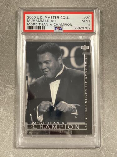 2000 Upper Deck Master Collection Muhammad Ali /250 #29 PSA 9 MINT - Photo 1 sur 2