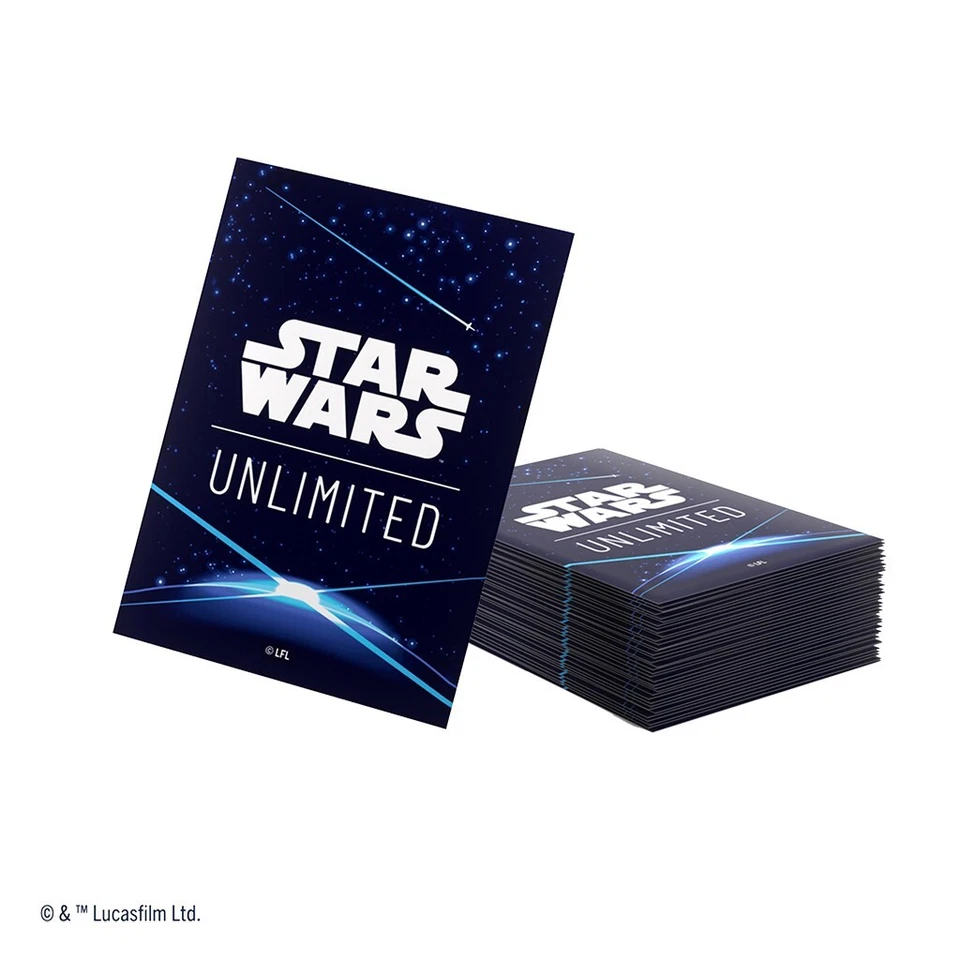 Star Wars: Unlimited Art Sleeves - Cardback Blue Gamegenic
