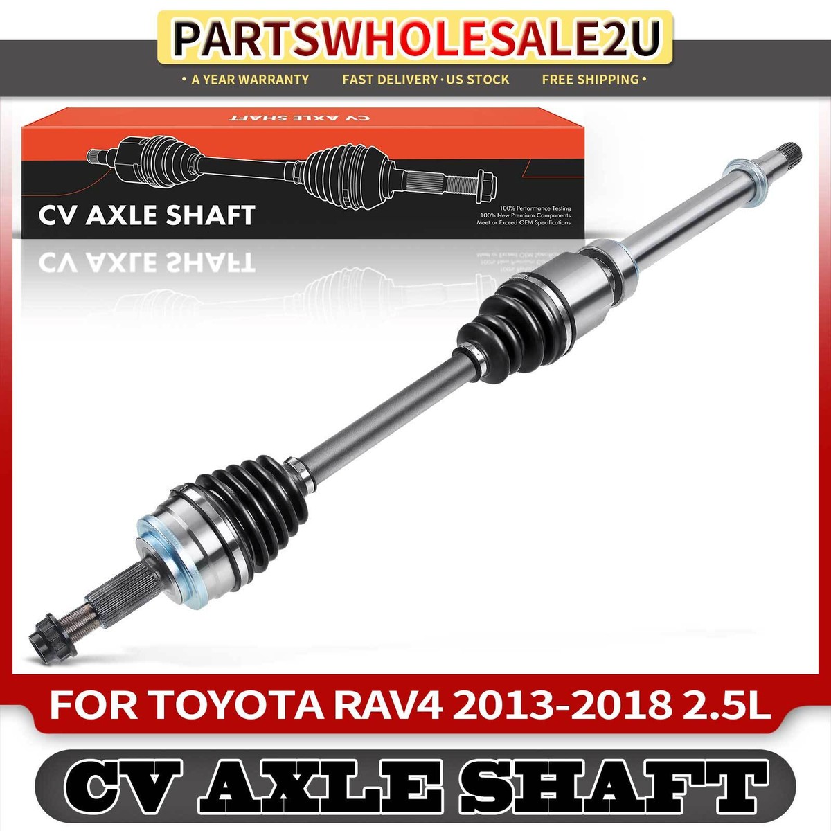 Chrysler Town & Country CV Axle Front CV Axle Shaft Pair (LH & RH - Foto 13