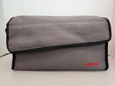 Vintage Pentax Gray Padded Camera Bag Shoulder, Divider, Clean