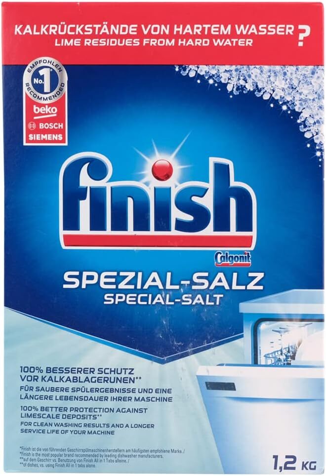 Finish Spezialsalz für die Spülmaschine 1,2 kg Mengenrabatt
