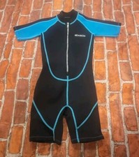 seaskin wetsuit One Pc Sz 3 Shorty Surf Diving Swim
