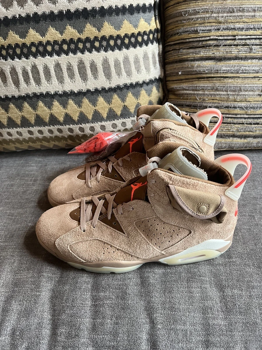 Size 12 - Jordan 6 Retro x Travis Scott British Khaki