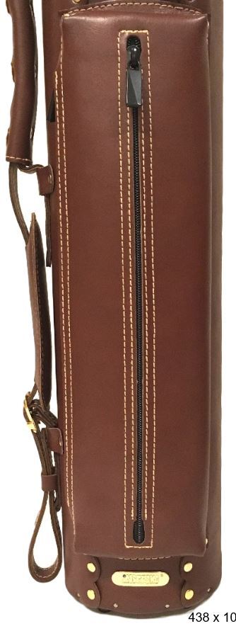 New Instroke Cowboy 3x7 Chestnut Leather Case, ISC37-CH - Brown