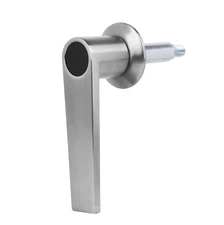 Replacement Gun Safe Handle With Matt Chrome Finish L Shape For Vault door