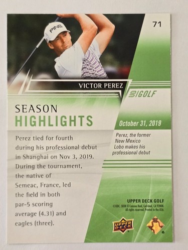 2024 Upper Deck Golf Base--You pick...Complete Your Set! - Bild 62 von 96