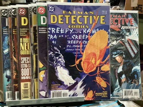 BATMAN DETECTIVE COMICS LOT #795-804 + ANNUAL #11 DC 2004