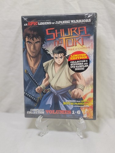 Shura No Toki Age of Chaos Limited Edition Complete Collection Vol.1-6 Anime DVD - Picture 8 of 8