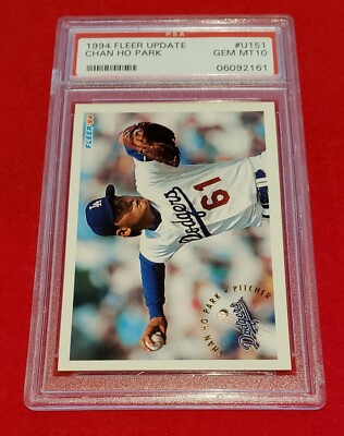 CHAN HO PARK - 1994 Fleer Update ROOKIE RC #U151 PSA 10 LOS ANGELES DODGERS