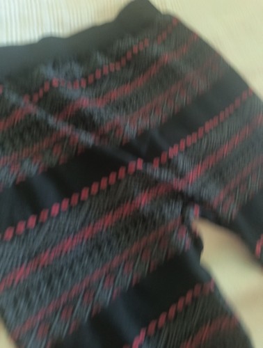 Lane Bryant A/B Red And Black Leggings - Picture 5 of 12