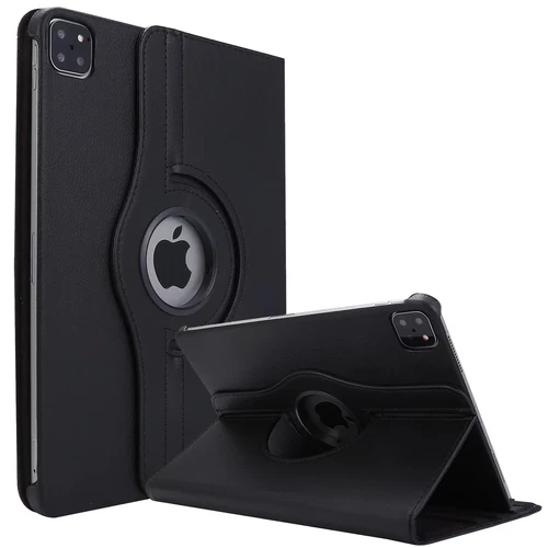  Für Apple iPad Pro 13" [2024] Stoßfeste 360 Grad drehbare Leder Ständer Hülle - Bild 5 von 13