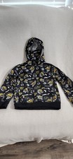 pacman hoodie pull over black youth
