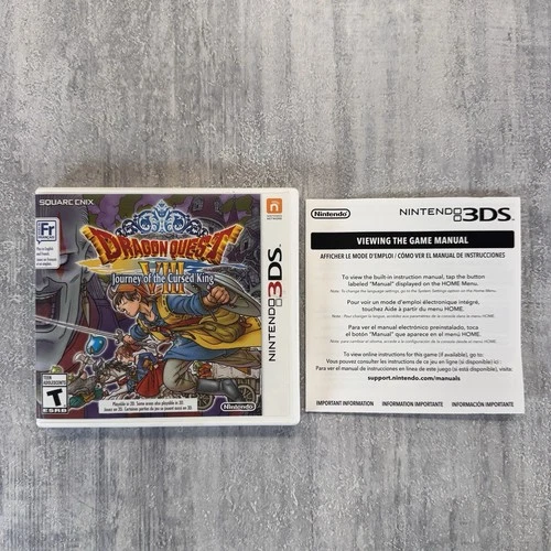 Dragon Quest VIII: Journey of the Cursed King (Nintendo 3DS) Case ONLY - NO Game