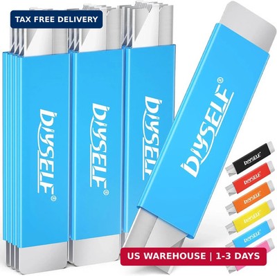 DIYSELF Box Cutters, 12 Pack Box Cutter Retractable, Box Cutters Knife with Sing