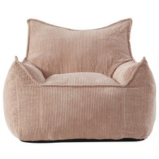 Giant Bean Bag Chair Sofa for Adults Teens, Comfy Corduroy Large Bean Bag Cha...