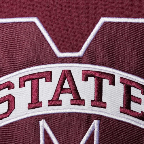 Youth Maroon Mississippi State Bulldogs Big Logo Pullover Hoodie - Bild 3 von 4
