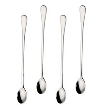 4Pcs Household Ice Scoop Stainless Ladle Creative Kitchen Spoon Tableware Silver