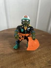 Make My Day Leo Vintage 1991 Playmates TMNT Turtles Near Complete w/ Accessories