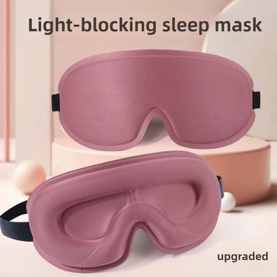 3D Schlafmaske Memory Foam Lichtblocker Augenbinde Reise Schlafhilfe