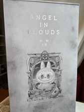 100% AUTHENTIC! Pop Mart The Monsters Labubu Zimomo Angel in Clouds WITH TOTE!