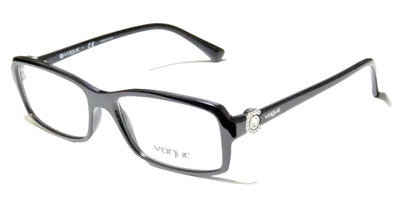 VOGUE VO5001-B W44 BLACK EYEGLASSES FRAMES 54-16-145 AUTHENTIC 
