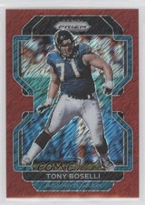 2021 Panini Prizm Red Shimmer Prizm /35 Tony Boselli #20